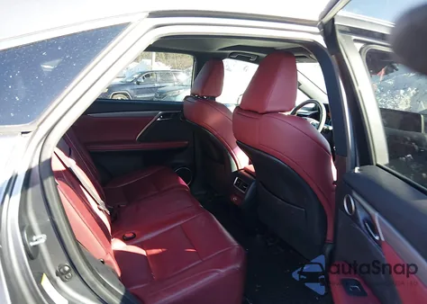 2016 Lexus Rx 350 F Sport z USA, uszkodzony, nr VIN 2T2BZMCA4GC041995